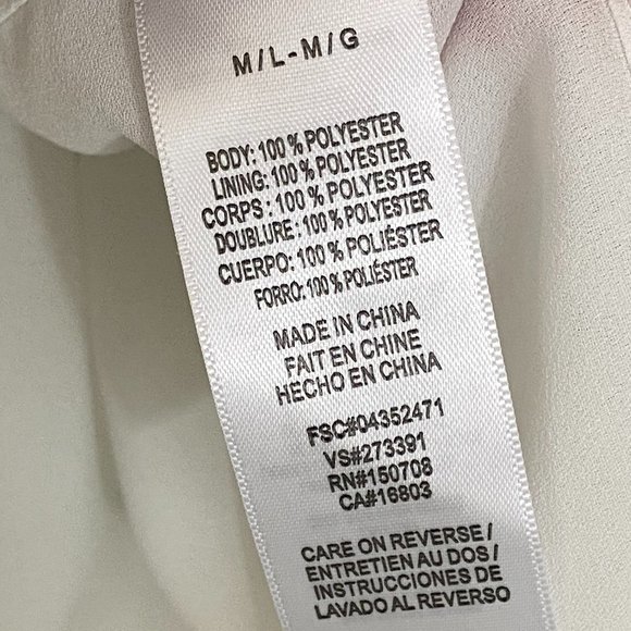 AVON Sheer Layered Pull Over Top Size M/L - Picture 7 of 10